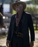 Yellowstone Origin 1883 Shea Brennan Black Wool Coat