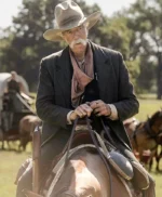 Yellowstone Origin 1883 Shea Brennan Black Wool Coat