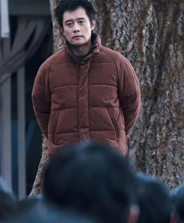 Yeong-tak Concrete Utopia 2023 Brown Puffer Jacket