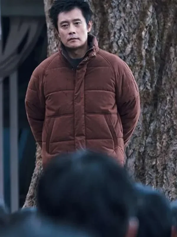 Yeong-tak Concrete Utopia 2023 Brown Puffer Jacket