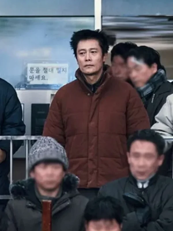 Yeong-tak Concrete Utopia 2023 Brown Puffer Jacket