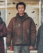 Yeong-tak Concrete Utopia 2023 Brown Puffer Jacket