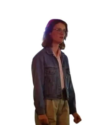 Yorkie Black Mirror Denim Jacket