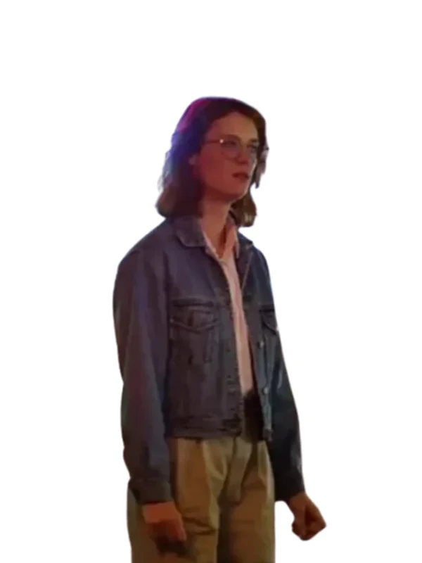 Yorkie Black Mirror Denim Jacket