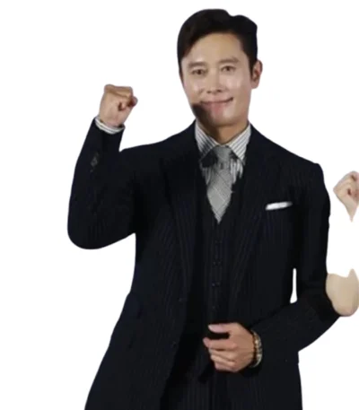 Young-tak Movie Premier Concrete Utopia Black Suit