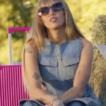 Younger You Miley Cyrus Blue Denim Vest