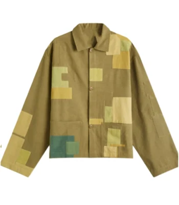 Zack Fox Abbott Elementary S04 Patchwork Detailing Jacket