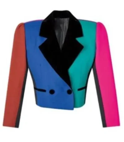 Zendaya Vanity Fair Color Block Suit