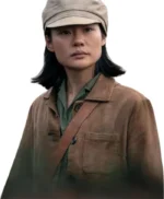 Zine Tseng 3 Body Problem S01 2024 Brown Jacket