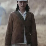 Zine Tseng 3 Body Problem S01 2024 Brown Jacket