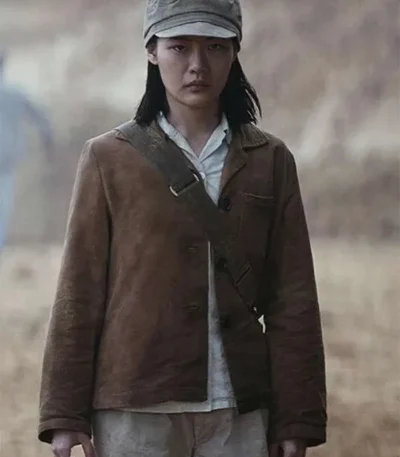 Zine Tseng 3 Body Problem S01 2024 Brown Jacket