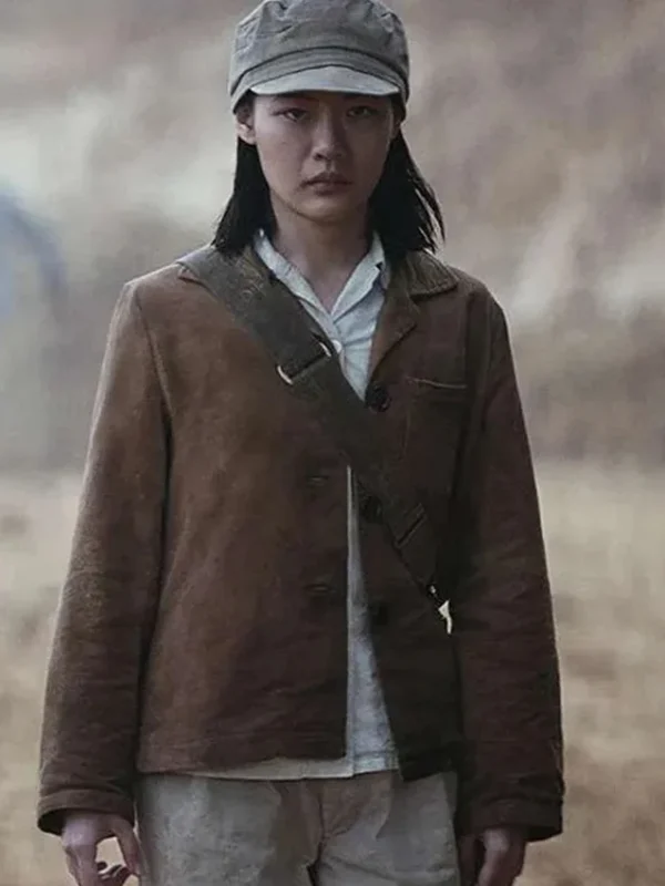 Zine Tseng 3 Body Problem S01 2024 Brown Jacket
