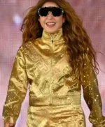 Mexico City Shakira Golden Jacket