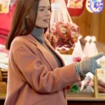 Zoe Moore A Heidelberg Holiday 2023 Pink Wool Coat