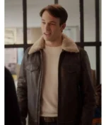 Sebastiano Pigazzi And Just Like That Leather Jacket