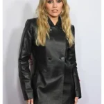 iHeartRadio Music Awards Miley Cyrus Leather Jacket