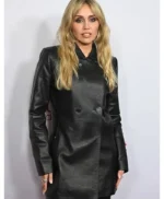 iHeartRadio Music Awards Miley Cyrus Leather Jacket