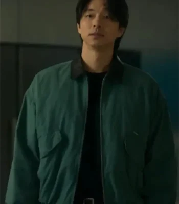 Gong Yoo The Trunk S01 Green Cotton Jacket