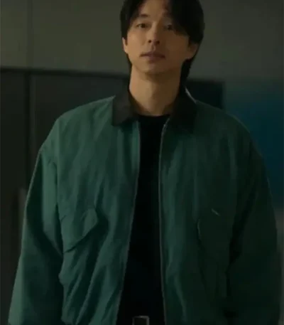 Gong Yoo The Trunk S01 Green Cotton Jacket