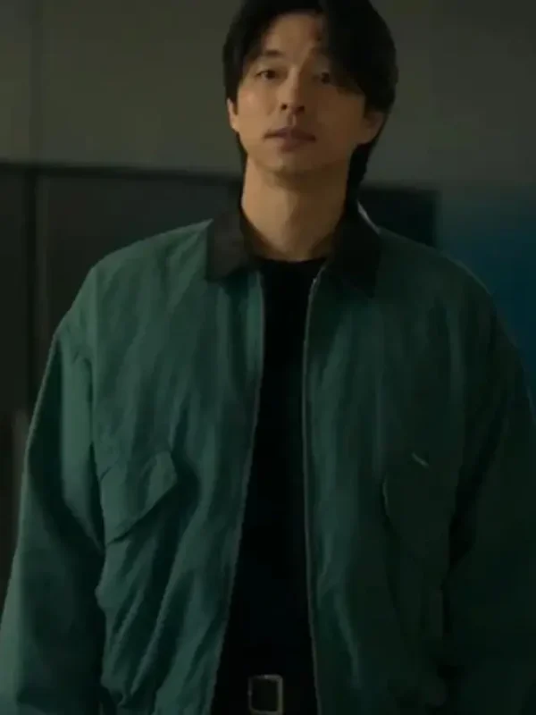 Gong Yoo The Trunk S01 Green Cotton Jacket
