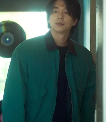 Gong Yoo The Trunk S01 Green Cotton Jacket