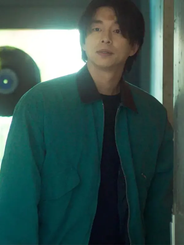 Gong Yoo The Trunk S01 Green Cotton Jacket