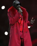Snoop Dogg Halftime Show Christmas 2025 Red Coat
