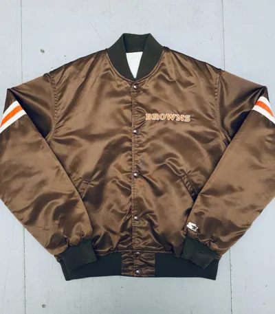 1980s Cleveland Browns Bomber Jacket