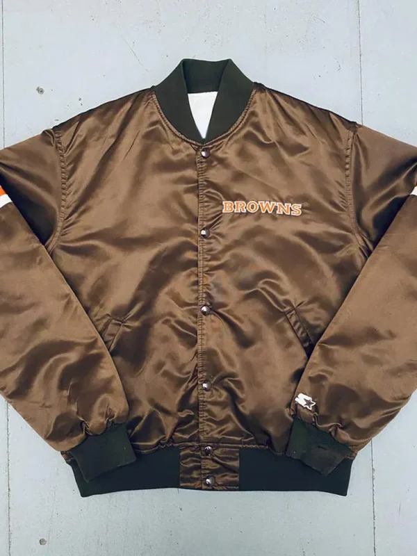 1980s Cleveland Browns Bomber Jacket