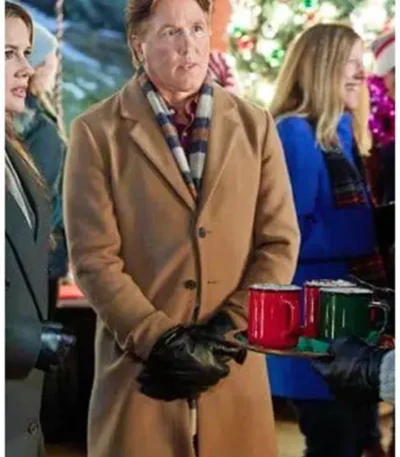 2023 Navigating Christmas Lochlyn Munro Long Brown Coat