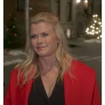 A Magical Christmas Village Alison Sweeney Red Coat