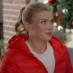 A Magical Christmas Village Alison Sweeney Red Jacket