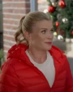 A Magical Christmas Village Alison Sweeney Red Jacket