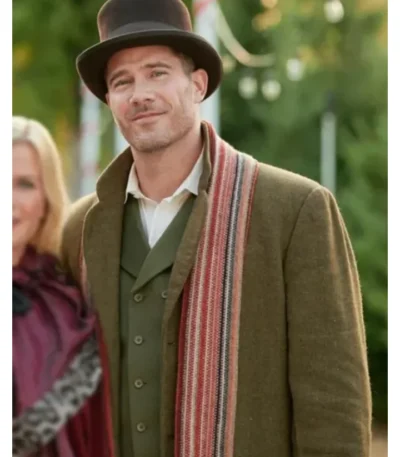 A Magical Christmas Village Luke Macfarlane Coat