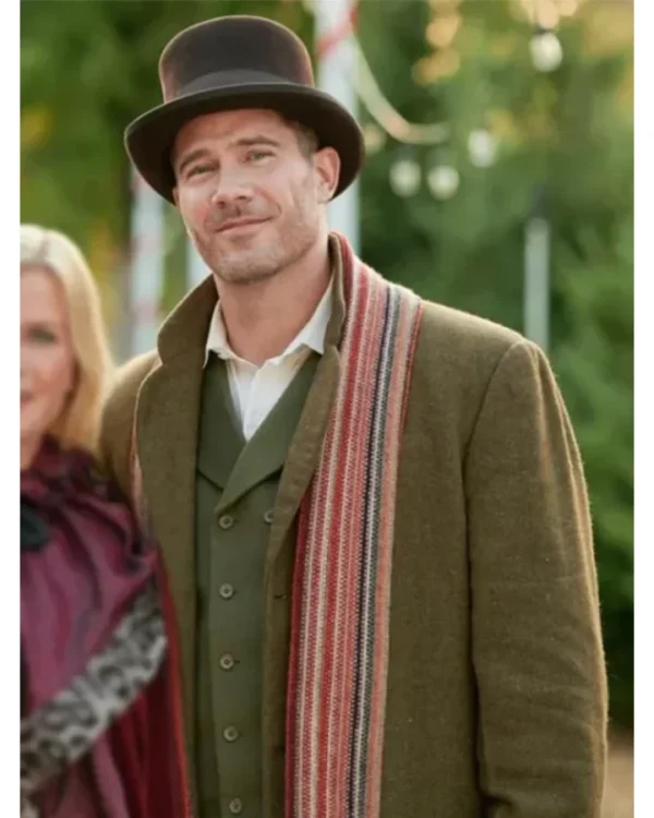 A Magical Christmas Village Luke Macfarlane Coat