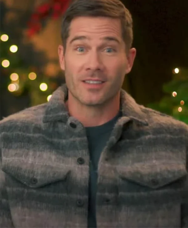 A Magical Christmas Village Luke Macfarlane Jacket