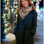 A Season for Family Maddy Green Wool Coat