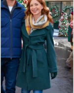 A Season for Family Maddy Green Wool Coat