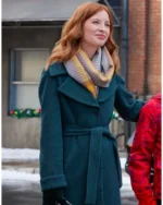 A Season for Family Maddy Green Wool Coat