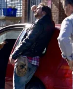 Aaron Stanford Finestkind Black Leather Jacket