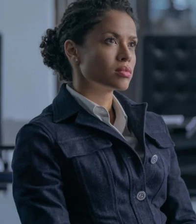 Abby Lift 2024 Movie Blue Denim Jacket
