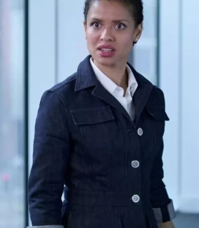 Abby Lift 2024 Movie Blue Denim Jacket