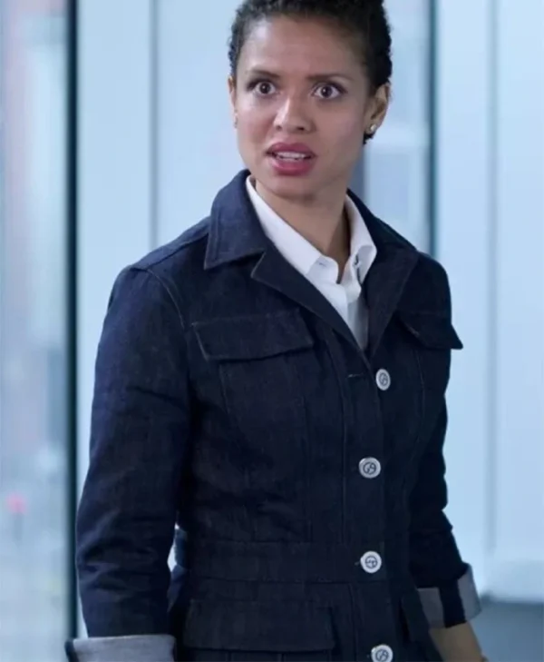 Abby Lift 2024 Movie Blue Denim Jacket
