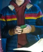 Ace Nancy Drew S01 Blue Puffer Jacket