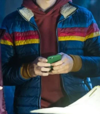 Ace Nancy Drew S01 Blue Puffer Jacket