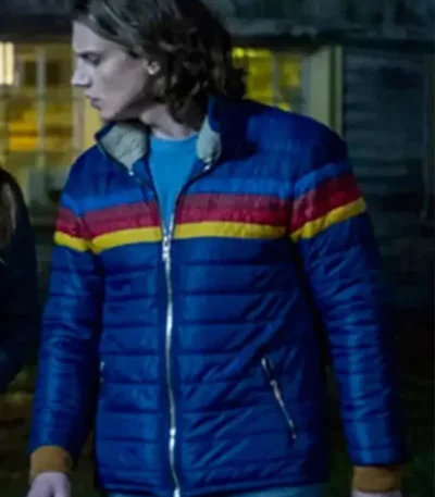 Ace Nancy Drew S01 Blue Puffer Jacket