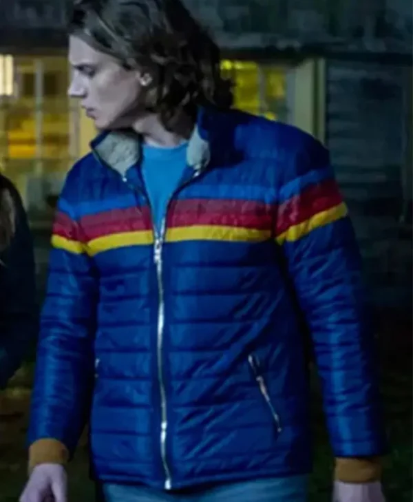 Ace Nancy Drew S01 Blue Puffer Jacket