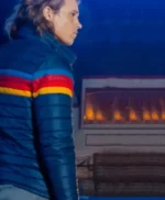 Ace Nancy Drew S01 Blue Puffer Jacket