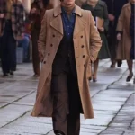 Adam Driver House of Gucci Maurizio Gucci Long Coat