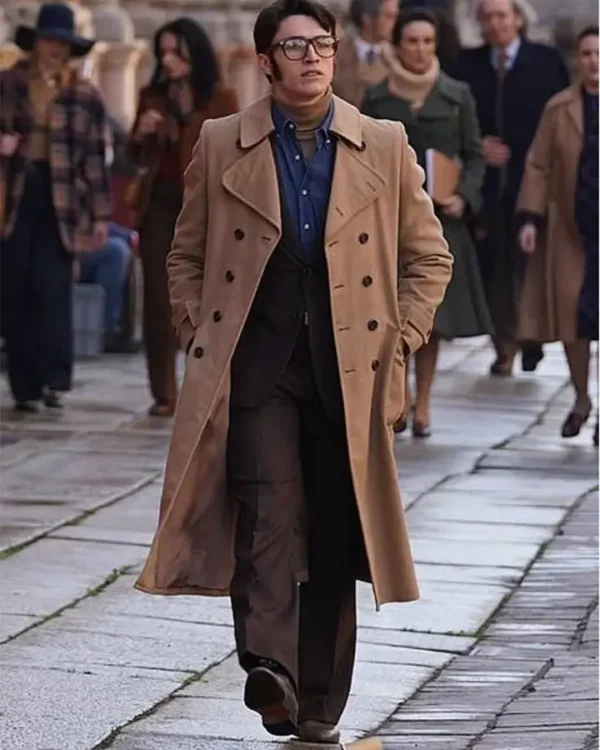 Adam Driver House of Gucci Maurizio Gucci Long Coat